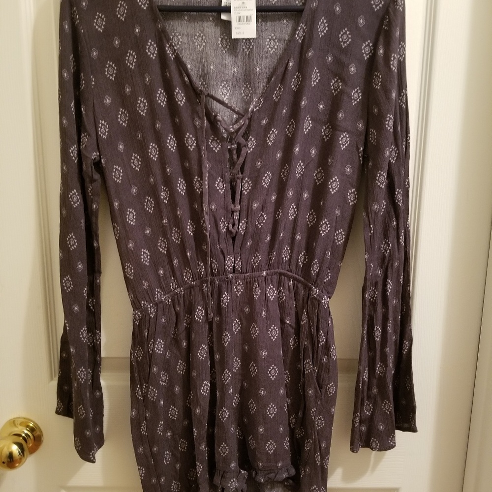 Full Tilt, long sleeve romper. New with tags.